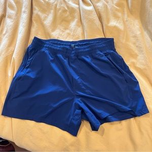 Lululemon men’s 5 inch inseam shorts navy blue nwot